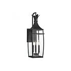 Lanterne murale d'extérieur Savoy House 5-765-BK Montpelier 3-lumières 120W Noir mat