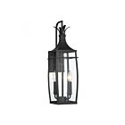 Lanterne murale d'extérieur Savoy House 5-766-BK Montpelier 2-lumières 80W Noir mat