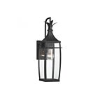 Lanterne murale d'extérieur Savoy House 5-768-BK Montpelier 1-lumière 60W Noir mat