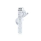 Leviton 5306M-1S5 Med 15A Surtension 6 prises 15 pieds 