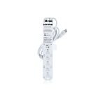 Leviton 5306M-1S7 Surtension Med 15A, 6 prises, 7 pieds 