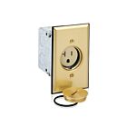 Leviton 5349-TFBAssemblage du boîtier de sol 20A