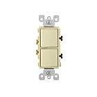 Leviton 5627-I Décora Combo Ivoire