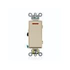 Leviton 5633-2I Interrupteur lumineux 3 voies ivoire 20A
