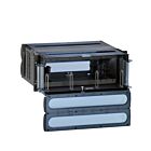 Leviton 5R4UH-S12 Plateau de boîtier 12+Cover 4Ru