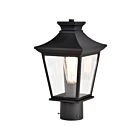 Lampe sur poteau extrieur Nuvo Lighting 60-5745 1-Lumière Noir mat