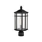 Lampe sur poteau extrieur Nuvo Lighting 60-5758 1-Lumière Noir mat