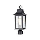 Lampe sur poteau extrieur Nuvo Lighting 60-5957 1-Lumière Noir mat