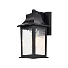 Applique Murale extérieur Nuvo Lighting 60-5959 1-Lumière Stillwell Noir mat