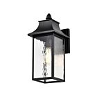 Applique Murale extérieur Nuvo Lighting 60-5998 1-Lumière Austen Noir mat