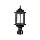 Lampe sur poteau extrieur Nuvo Lighting 60-6116 1-Lumière Noir mat
