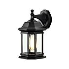 Applique Murale extérieur Nuvo Lighting 60-6118 1-Lumière Hopkins Noir mat