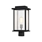 Lampe sur poteau extrieur Nuvo Lighting 60-7378 1-Lumière Noir mat