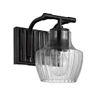 Vanité Nuvo Lighting 60-7701 1-Lumière Destin Noir
