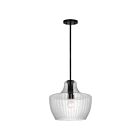 Suspendu à tige Nuvo Lighting 60-7705 Destin 1-Lumière Noir