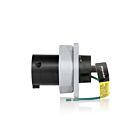 Leviton 460B5WLEV Entrée à broche et manchon 60A - Noir