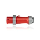 Leviton 460P7WLEV Fiche à broche et manchon 60A - Rouge