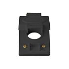 Leviton 60W03-B Plaque murale pour prise 1 groupe WDL avec couvercle