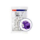 Leviton 61110-BP6 Lunette et connecteur d'interface violets