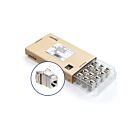 Leviton 6ASJK-CW6 Lot de 12 prises blindéesAtlas-x1 Cat 6A, blanc