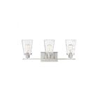 Luminaire de vanité Savoy House 8-4508-3-SN Vaughan 3 Lumières 180W Nickel Satiné