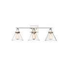 Luminaire de vanité Savoy House Essentials 8-9130-3-109 Drake 3 Lumières 180W Nickel poli