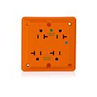 Leviton 8490-IG Prise 4-en-1 20A 125V 