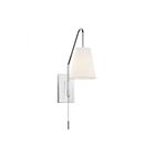 Applique Murale Savoy House Essentials Owen 9-0900Cp-1-109 1 Lumière Nickel Poli
