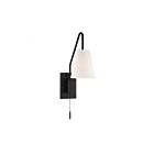 Applique Murale Savoy House Essentials Owen 9-0900Cp-1-89 1 Lumière Noir Mat
