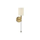 Applique Murale Savoy House Essentials Fremont 9-101-1-322 1 Lumière Laiton Chaud