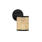 Applique Murale Savoy House Jaylar 9-1648-1-89 1 Lumière Noir Mat