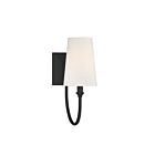 Applique Murale Savoy House Essentials Cameron 9-2542-1-89 1 Lumière Noir Mat