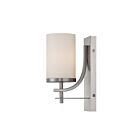 Applique Murale Savoy House Essentials Colton 9-337-1-Sn 1 Lumière Nickel Satiné