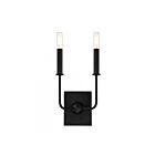 Savoy House Essentials Avondale 9-4044-2-89 2-Lumières Noir mat Applique Murale