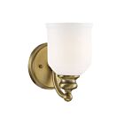 Applique Murale Savoy House Essentials Melrose 9-6836-1-322 1 Lumière Laiton Chaud