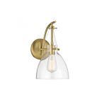 Applique Murale Savoy House Essentials Foster 9-7005-1-322 1 Lumière Laiton Chaud