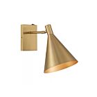 Savoy House Pharos 9-8002CP-1-127 1-Lumière Laiton noble Applique Murale