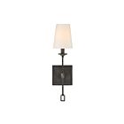 Applique Murale Savoy House Lorainne 9-9004-1-88 1 Lumière Noir Oxydé