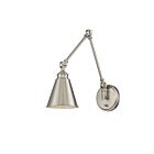 Applique Murale Savoy House Essentials Morland 9-961Cp-1-Sn 1 Lumière Nickel Satiné