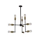 Lustre Artcraft Jersey AC10589VB 100W 9-lumières laiton vintage