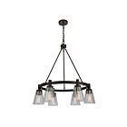 Lustre Artcraft Clarence AC10765OB 60W 6-lumières bronze huilé