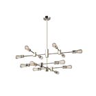 Lustre Artcraft Tribeca AC10782PN 100W 12-lumières nickel poli