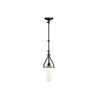 Suspendu ou applique murale Artcraft Brydon AC11241BK 60W 1 lumière noir