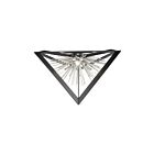 Plafonnier Artcraft Sunburst AC11442CH 60W 3-lumières noir mat et chrome