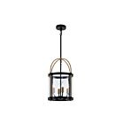 Artcraft Bonita AC11514BB Noir et laiton brossé 160W Suspendu à tige