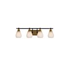 Artcraft Nelson AC11684BB 240W Noir et Laiton Vanité