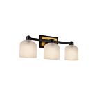 Artcraft Lyndon AC11693BB 180W Noir et Laiton Vanité