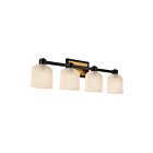 Artcraft Lyndon AC11694BB 240W Noir et Laiton Vanité