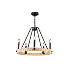 Lustre Artcraft Perris AC11715BK 60W 5-lumières noir