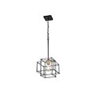 Suspendu Artcraft  Artisan AC11731BK noir et laiton brossé